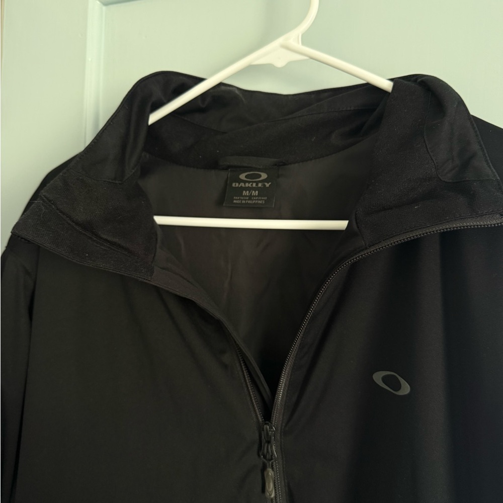 Oakley Black Zip-Up Jacket
